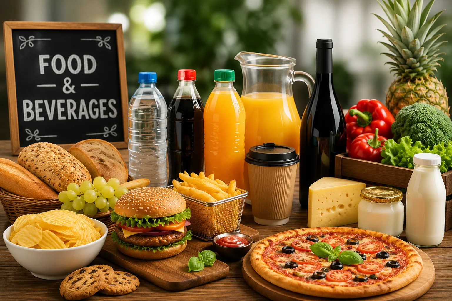 Food and beverages